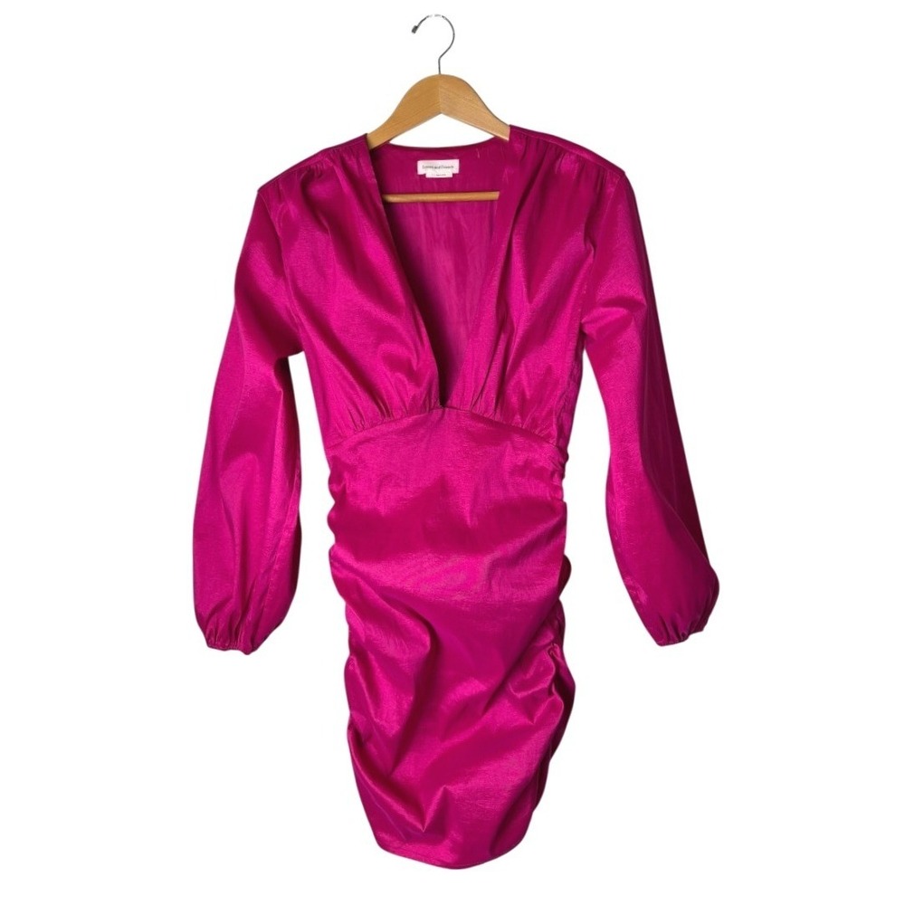 Lovers‎ and Friends Dress Women Small Pink Lorenza Tafetta Satin Mini Party Sexy - Picture 2 of 15